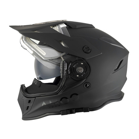 AMOQ Adaptor Kypärä Sähkövisiirillä Blackout